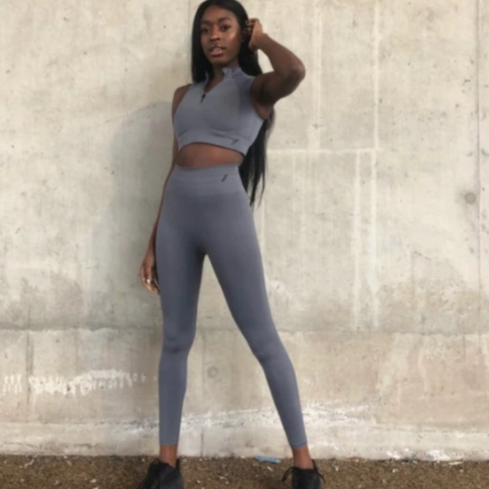 TALA THE ZINNIA LEGGING - COOL GREY